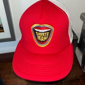Sheetz Yeah Mens Mesh Mouth Trucker Hat Snapback Gas Convenience Store Ball Cap